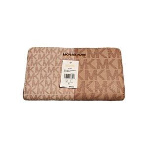 Michael Kors Jet Set Large Wallet Zip Wristlet